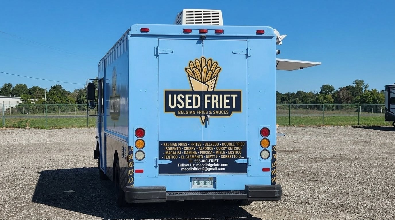 Used Friet Food Truck with Deep Fryers - Image 4