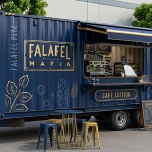 Used Container Food Truck Cafe Edition