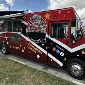 Used Kebab Food Truck with Vertical Broiler