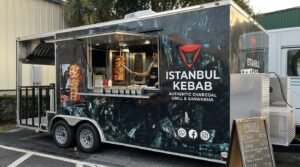 Used Sate Food Truck with Grill