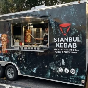 Used Sate Food Truck with Grill