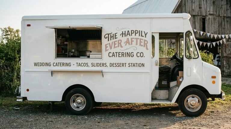Used Wedding Catering Food Truck