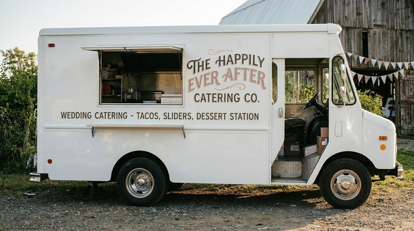 Used Wedding Catering Food Truck