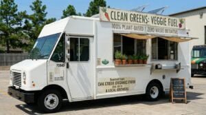 Used Veggie Food Truck Eco-Friendly