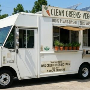 Used Veggie Food Truck Eco-Friendly